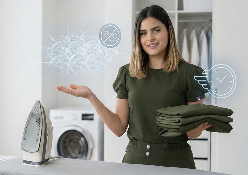 ¿Planchar o no planchar? Telas inteligentes y cómo mantenerlas impecables con el mínimo esfuerzo