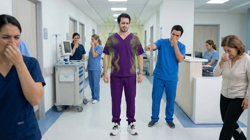 Adiós a los malos olores: Tips de lavado para mantener tu pijama quirúrgica fresca tras un turno de 12 horas 🩺