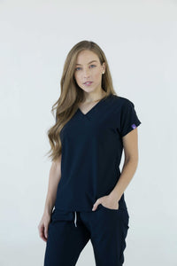 Navy Blue Murano Antifluid